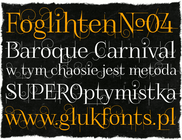 font FoglihtenNo04 by gluk spec2