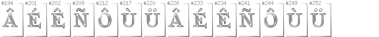 Bretonisch - Zusätzliche Zeichen in der Schrift FoglihtenNo03