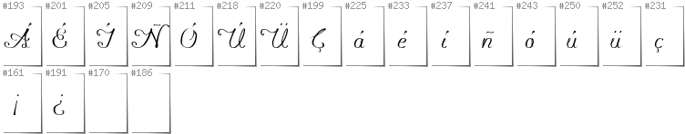 Spanisch - Zusätzliche Zeichen in der Schrift Konstytucyja