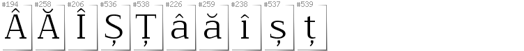 Rumänisch - Zusätzliche Zeichen in der Schrift NoName02