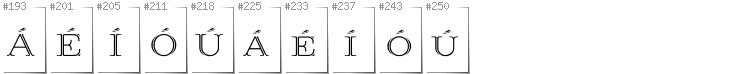 Irisch - Zusätzliche Zeichen in der Schrift Prida36