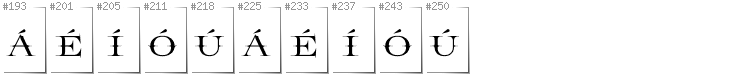 Irisch - Zusätzliche Zeichen in der Schrift Prida65