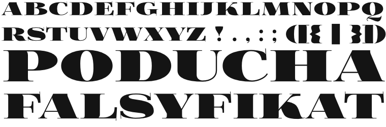 Font Foglihten BlackPCS by gluk