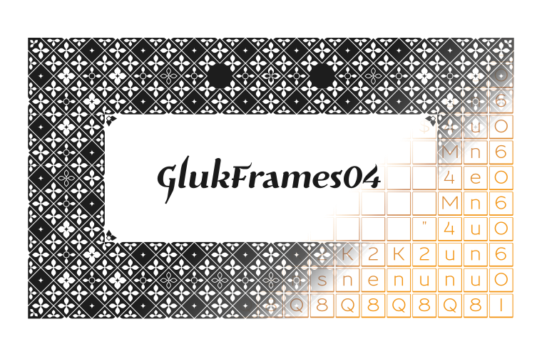 Font GlukFrames04 made by gluk