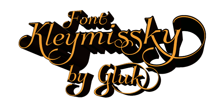 Font Kleymissky by gluk