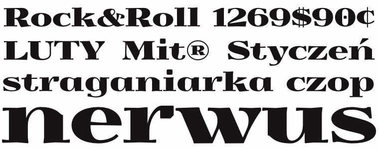 font Yokawerad preview b