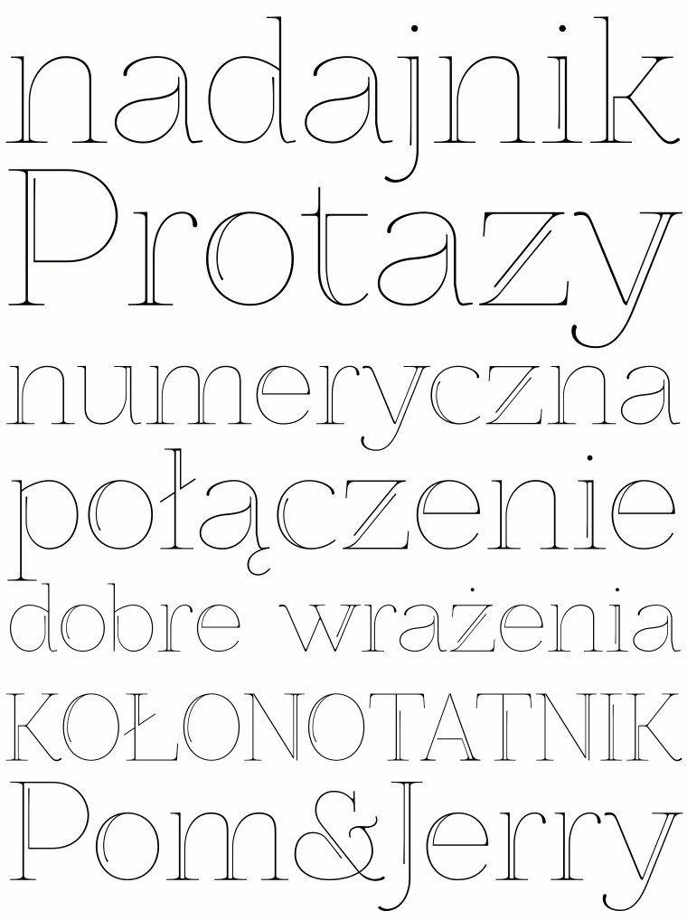 decorative font ZnikomitNo25 by gluk