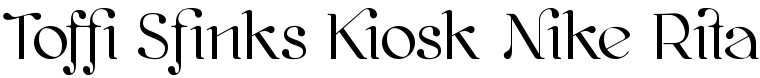 Font Kawoszeh with ligatures
