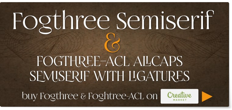 Font Fogthree & FogthreACL